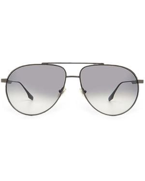 Victoria Beckham Pilot-Frame Sunglasses - Metallic