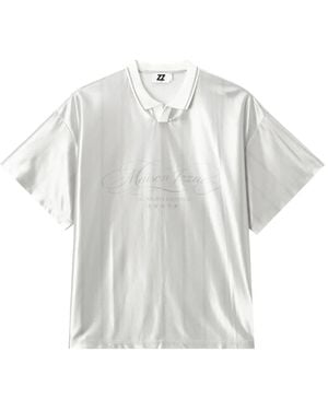 Izzue Logo-Print Jersey T-Shirt - White