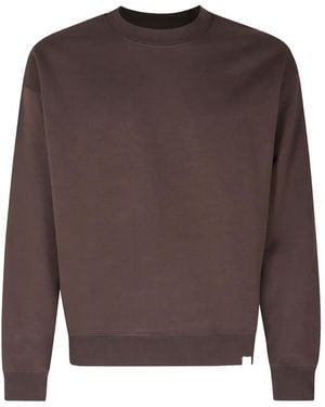 Woc Crew-Neck Sweatshirt - Brown