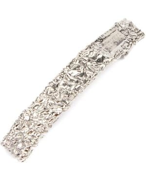 MM6 by Maison Margiela Foil Hair Clip - White