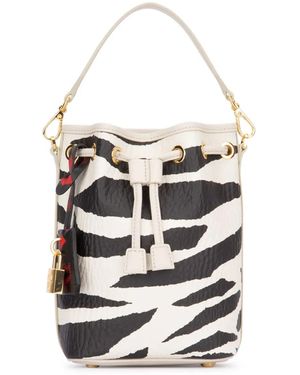 MCM Dessau Bucket Bag - White