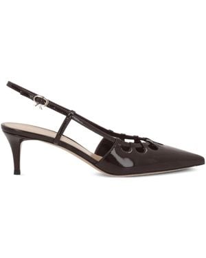 Gianvito Rossi スリングバック パンプス - レッド