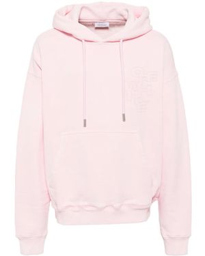 Off-White c/o Virgil Abloh Outline Arrow Skate Hoodie - Pink