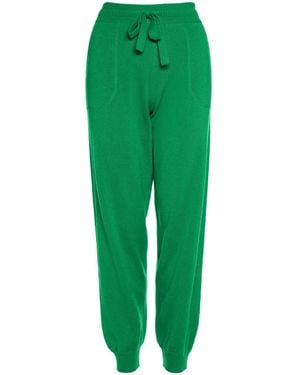 Eres Star Knitted Track Trousers - Green
