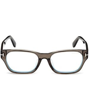 Tom Ford Bril Met Rechthoekig Montuur - Bruin
