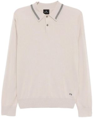 Paul Smith Merino Polo Shirt - White
