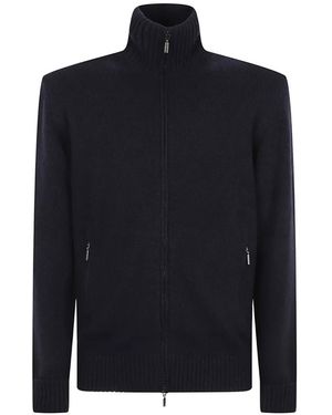 Cruciani Cardigan Mit Reißverschluss - Blau