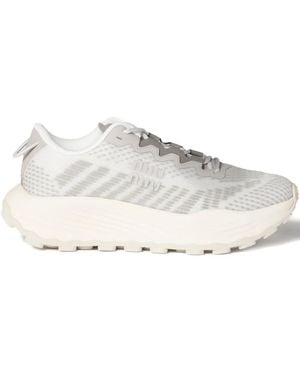 Miu Miu Technical-Mesh Trainers - White