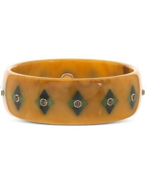 Mark Davis 18K Bakeline And Quartz Bracelet - Orange