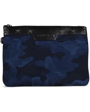 Jimmy Choo Derek Clutch - Blauw