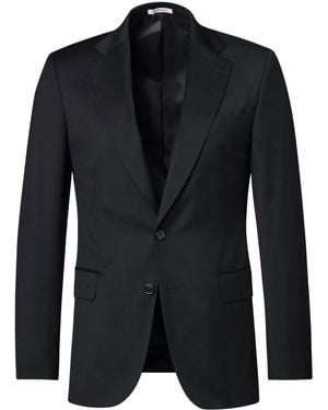 Fursac Serge Suit Jacket - Black