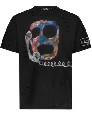 Haculla Distressed graphic T-shirt - Negro