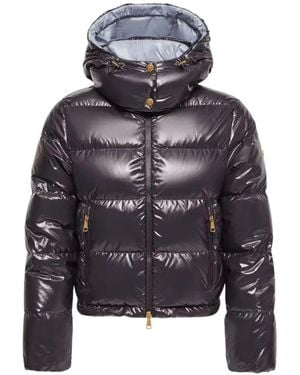 Moncler Niveole Padded Hooded Jacket - Gray