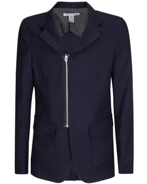 Comme des Garçons Zip Jacket - Blue