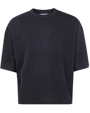 Extreme Cashmere Short-Sleeve T-Shirt - Blue