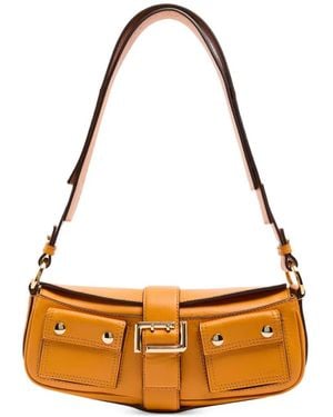 Lancel S Hobo Grained Leather Shoulder Bag - Metallic
