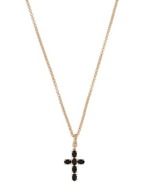 Dolce & Gabbana クロスチャーム チェーン ネックレス - メタリック