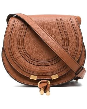 Chloé Marcie Cross-Body Bag - Brown