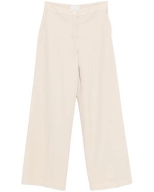 Via Masini 80 Wide-Leg Trousers - White