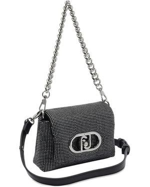 Liu Jo Push-Lock Chain Mini Bag - White