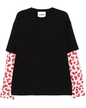 Jil Sander Crew-Neck T-Shirt - Black