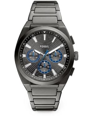 Fossil Everett 44Mm Watch - Gray