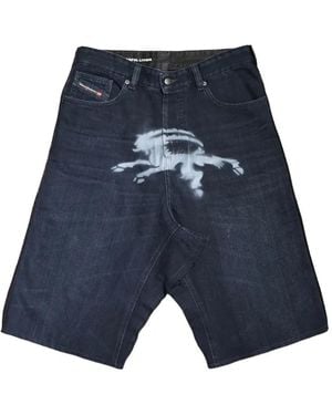 PROTOTYPES Jeans-Shorts im Five-Pocket-Design - Blau