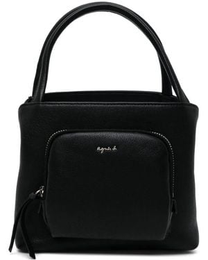 agnès b. Angele Tote Bag - Black