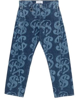 Etudes Studio X Andy Warhol Jean À Imprimé Graphique - Blue