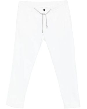 Eleventy Drawstring Trousers - White