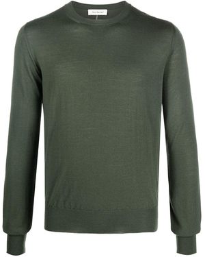 There Was One Crew-Neck Virgin-Wool Jumper - Green