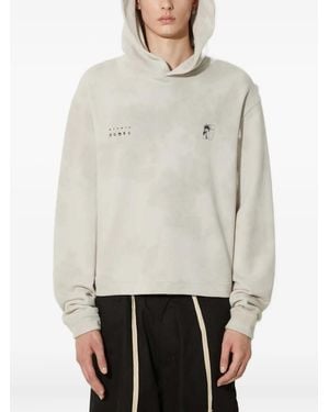 Stampd Long-Sleeves Tie-Dye Hoodie - White