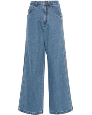 adidas Wide-Leg Jeans - Blue