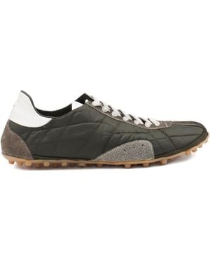 Maison Margiela Stitch-Logo Sneakers - Green