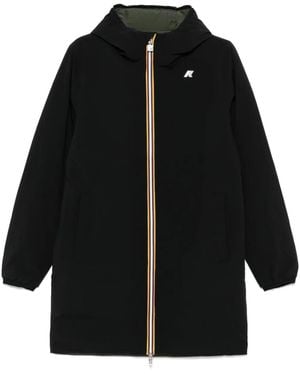 K-Way Jacob St Warm Coat - Black