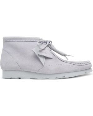 Post Archive Faction PAF Botas desierto Wallabee de x Clarks - Blanco