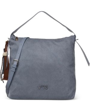 V73 Tassel Tote Bag - Blue