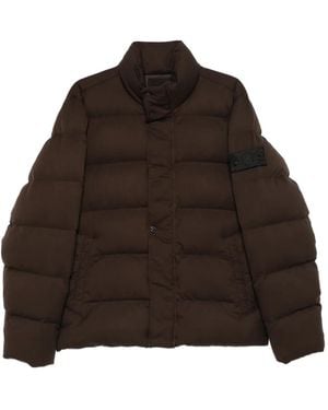 Stone Island Down Jackets - Brown