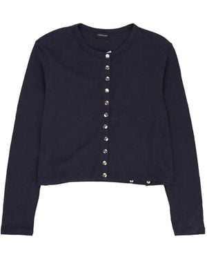 CALLIPYGIAN Snap Cardigan - Blue