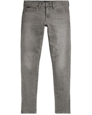 Polo Ralph Lauren Five-Pockets Styling Straight-Leg Jeans - Gray