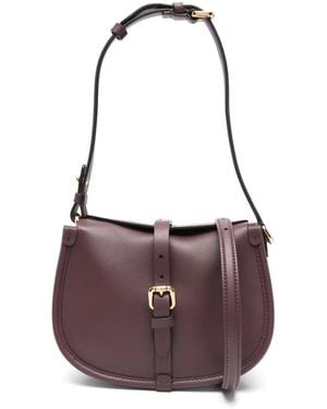 Etro バックル ショルダーバッグ - パープル
