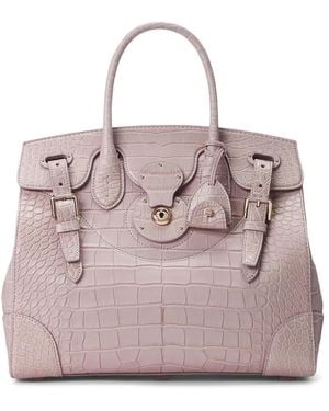 Ralph Lauren Medium Ricky 33 Two-Way Handbag - Pink