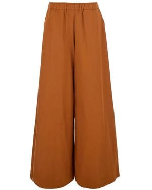 ..,merci Pantalon Ample À Lien De Resserrage Aux Chevilles - Brown
