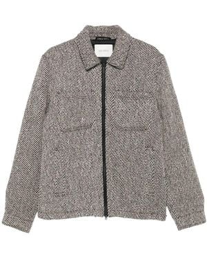 Les Deux Zip-Front Jacket - Gray