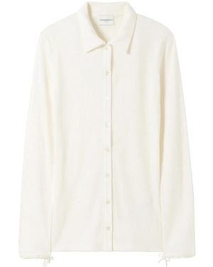 Claudie Pierlot Shirt-Collar Blouse - White