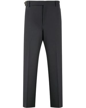 Valentino Garavani Belted Tailored Cut Trousers - Grey