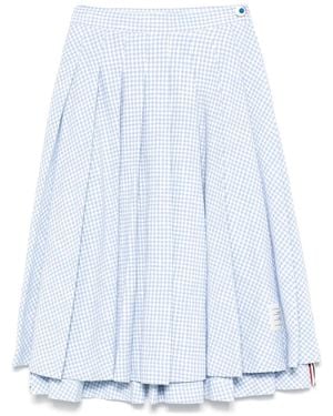 Thom Browne ツイード スカート - ホワイト