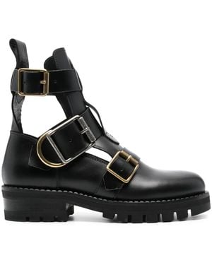 Vivienne Westwood レザー アンクルブーツ - ブラック