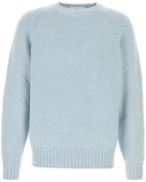 Umit Benan Cashmere Jumper - Blue
