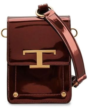 Tod's Bandolera T Timeless Micro - Rojo